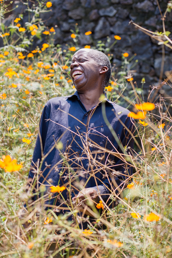 Kausas Paulin, painter, Goma DRC